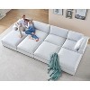 AMERLIFE Modular Sectional Sofa, Down Filled Couch for Living Room - 4 of 4