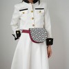 MKF Collection Daksha Fanny Pack Half Moon Handbag Monogram Stylish Vegan Leather by Mia K - 3 of 4