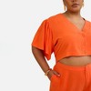 Rebdolls Women's Leticia Linen Flare Sleeve Blouse - 4 of 4