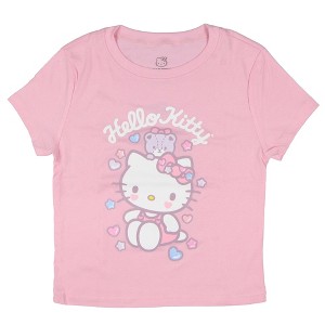 Hello Kitty and Friends Women's Kitty and Thomas Cropped T-Shirt - 1 of 3