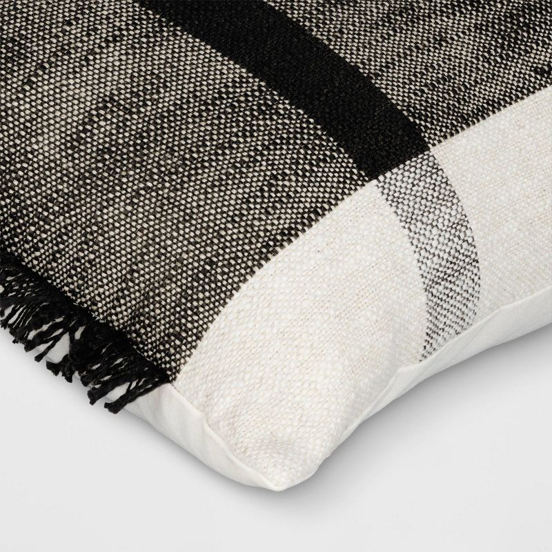 Oversized Textured Woven Cotton Striped Lumbar Throw Pillow - Threshold™, 5 of 8