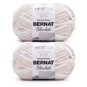 Bernat Blanket Big Ball Yarn 24 Pack-Beach Foam - 1 of 4