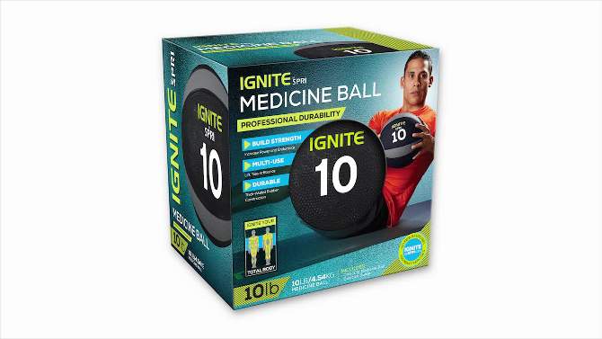 Ignite by SPRI Medicine Ball - 10 lbs, 2 of 5, play video