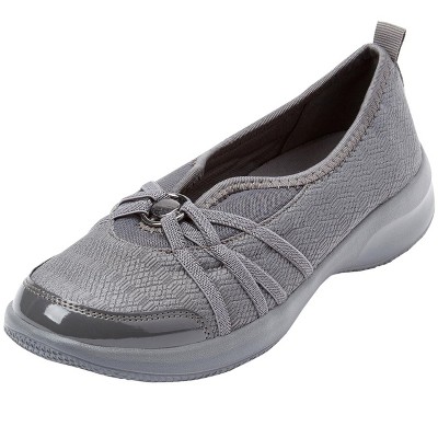 Comfortview Women's CV Sport Greer Slip On Sneaker (Wide Widths Available)