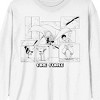 Fire Force Shinra Kusakabe and Shō Kusakabe Men's White Long Sleeve Tee - 2 of 3