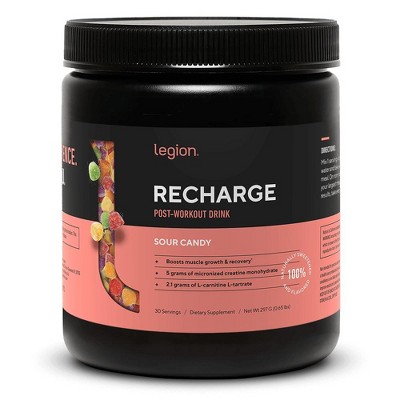 Legion Recharge Post-Workout Recovery Supplement - Sour Candy - 30 Servings