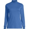 Lands' End Women's Relaxed Cotton Long Sleeve Mock Turtleneck - image 3 of 3