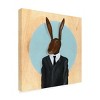 Famous When Dead 'David Lynch Rabbit' Canvas Art - 2 of 4