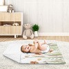 Sweet Jojo Designs Girl Baby Security Blanket Watercolor Floral Garden Multicolor - 3 of 4