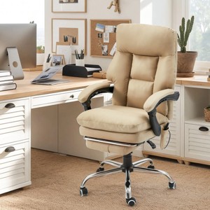EROMMY Office Chair With 6 Vibration Points, Height-Adjustable，Angle-Adjustable - 1 of 4