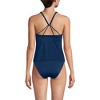 Lands' End Women's Tugless High Neck Strappy Back Tankini Swimsuit Top - 2 of 3