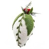 Whisen 7" Iced Pinecone Orn, Decorative Hanging Ball Christmas Tree Ornaments, Set of 6 - Multicolor - 3 of 4