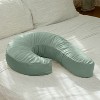Avana Uno Adjustable Memory Foam Snuggle Pillow for Side Sleepers, Sage - 3 of 4