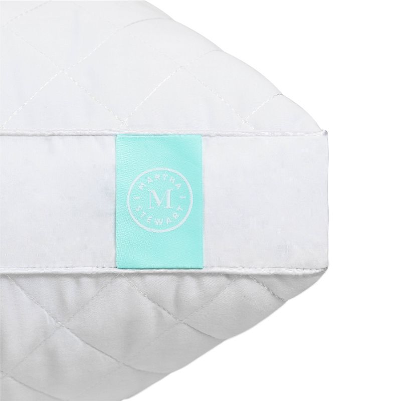 Standard/Queen 2pk Quilted Comfort Bed Pillow - Martha Stewart, 6 of 8