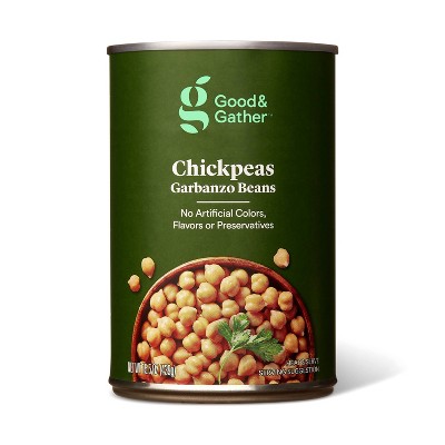 Chickpeas Garbanzo Beans - 15.5oz - Good &#38; Gather&#8482;