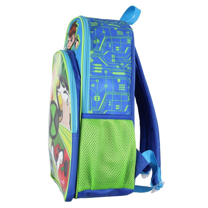 Ben 10 Backpack Omnitrix Omniverse 16" Alien Force Kids School Travel Backpack Multicoloured, 3 of 6