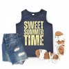 The Juniper Shop Sweet Summer Time Block Distressed Youth Tank Top - 2 of 4