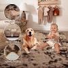 Runner Rug,Non-Slip Stain Resistant Fluffy Nursery Rug,Ultra Soft Shag Throw Carpet Solid Color Indoor Floor Carpet for Bedroom - 4 of 4