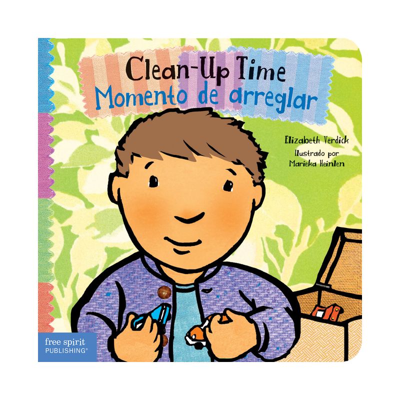Clean-Up Time / Momento de Arreglar - (Toddler Tools(r) Board Books) by  Elizabeth Verdick (Board Book), 1 of 2