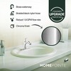 HomePointe Single Loop Handle Kitchen Faucet With Pull Out Spray, Brass Waterways, Braided Black Nylon Hose, and Ceramic Disc Cartridge, Chrome Finish - image 2 of 4