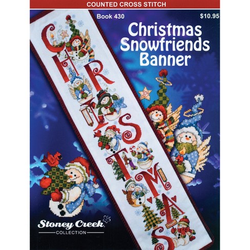 Stoney Creek Winter in the Village Counted Cross Stitch Book