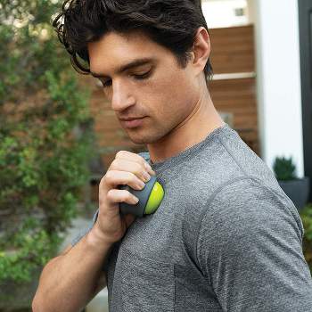 TriggerPoint Handheld Massage Ball - Gray/Lime
