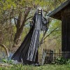 Standing Up & Down Black & Gray Skeleton Reaper Halloween Decoration, 6 Ft. - 2 of 4
