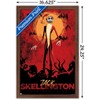 Trends International Disney Tim Burton's The Nightmare Before Christmas - Red Jack Framed Wall Poster Prints - 3 of 4