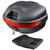 AHR 30L Motorcycle Tour Tail Box Scooter Trunk Luggage Top Lock Storage Carrier Case - 2 of 4