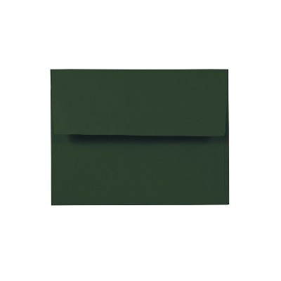 JAM Paper A2 Invitation Envelopes 4.375 x 5.75 Dark Green Bulk 250/Box (1512744c) 1512744C
