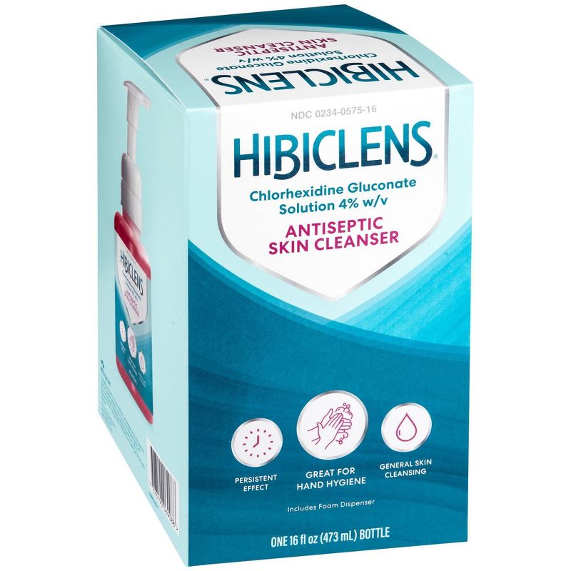 Hibiclens Antimicrobial Antiseptic Soap and Skin Cleanser with Foaming Pump - 16 fl oz, 6 of 8