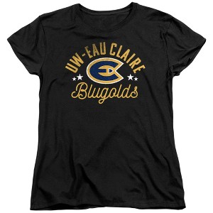Women's University Of Wisconsin Eau Claire Blugolds T-Shirt - 1 of 4