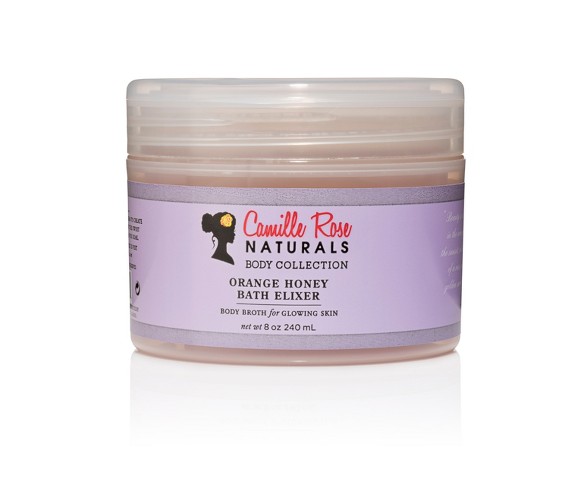Camille Rose Naturals Orange Honey Bath Elixir - 8oz
