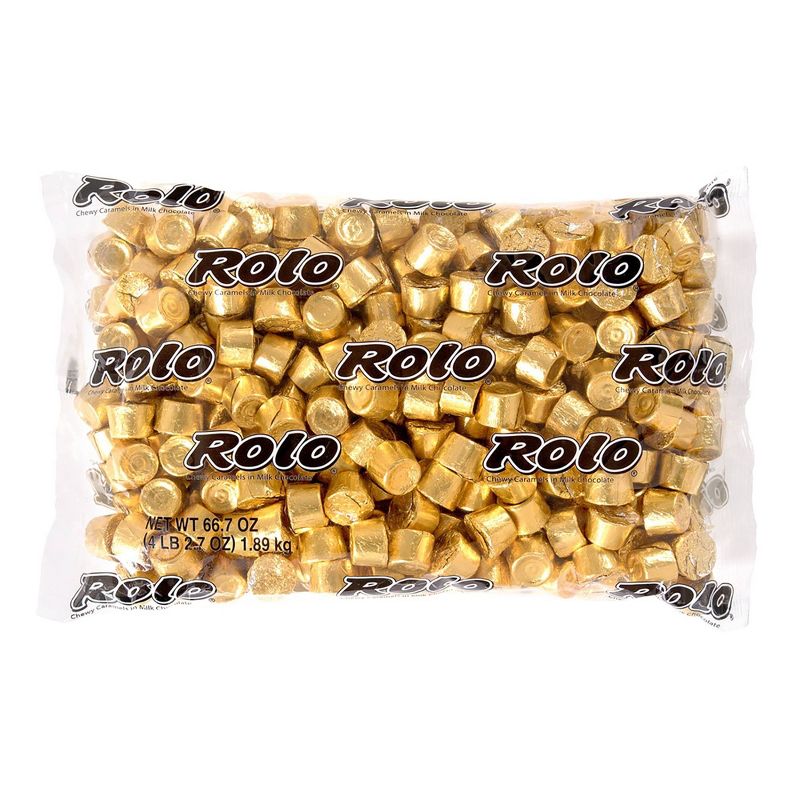Rolo Chewy Caramels In Milk Chocolate - 66.7oz, 1 of 4