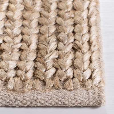 Handmade Beige Wool Flat Woven 8' x 10' Area Rug