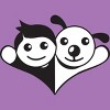 Girl's Design By Humans Doggy Friend By graphicganga T-Shirt - 2 of 3