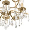 Crystorama Lighting Cedar 5 - Light Semi-Flush Mount in  Vibrant Gold - 3 of 4