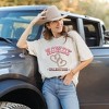 Simply Sage Market Women's Howdy Valentine Rope Hearts Short Sleeve Garment Dyed Tee - image 2 of 4