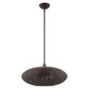 Livex Lighting Charlton 3 - Light Pendant in  Bronze - 3 of 4