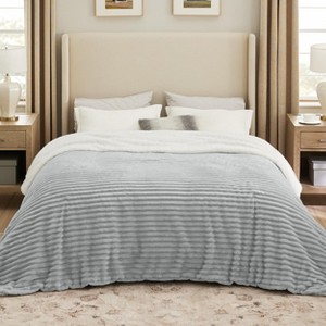 Bedsure Ultra-Plush Fleece Blanket - Warm Winter Blanket for Bed, Soft Home Decor Throw for Couch, All-Season Coziness - 1 of 4
