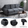 Sofa Couch, Home Theater Seating Modern Sectional Sofa Couches, Upholstery Sofa, Home Living Room Furniture Set - 2 of 4