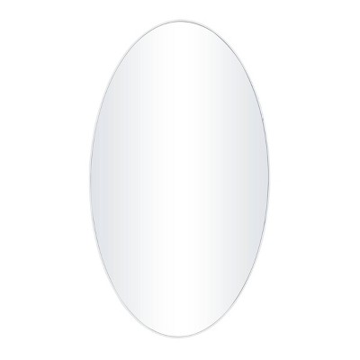 Wood Oval Wall Mirror – Olivia & May