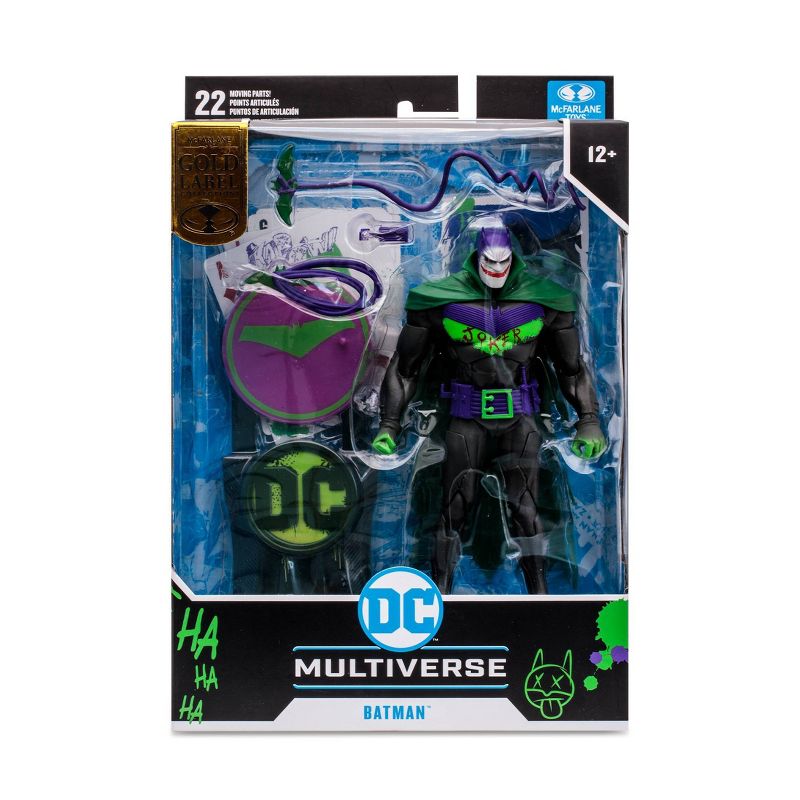 McFarlane Toys DC Multiverse Gold Label Collection Batman: White Knight Jokerized Exclusive 7&#34; Action Figure, 3 of 13