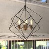 Vaxcel Rad 4 - Light Pendant in  Black - 2 of 4