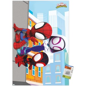 Trends International Marvel Spidey and His Amazing Friends - Wall Unframed Wall Poster Prints - 1 of 4