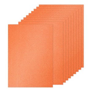 Unique Bargains 250gsm Cardstock DIY Craft Glitter Paper Sheets 20 Pcs - 1 of 4