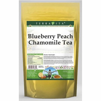 TerraVita Blueberry Peach Chamomile Tea (50 tea bags, ZIN: 537217, 1-Pack)