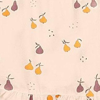 peach with pears print