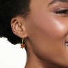 Ross-Simons 1.40 ct. t.w. Citrine Flower Drop Earrings in 18kt Gold Over Sterling - 2 of 3