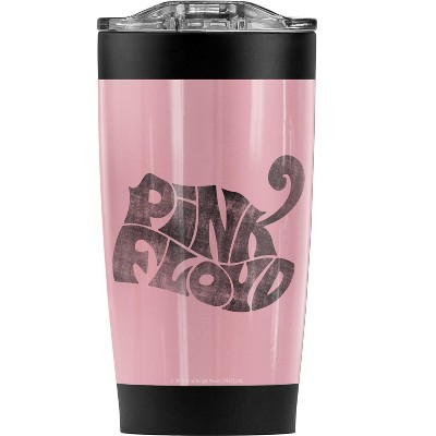 Pink Floyd Pink Logo Steel Tumbler 20oz Coffee Travel Mug